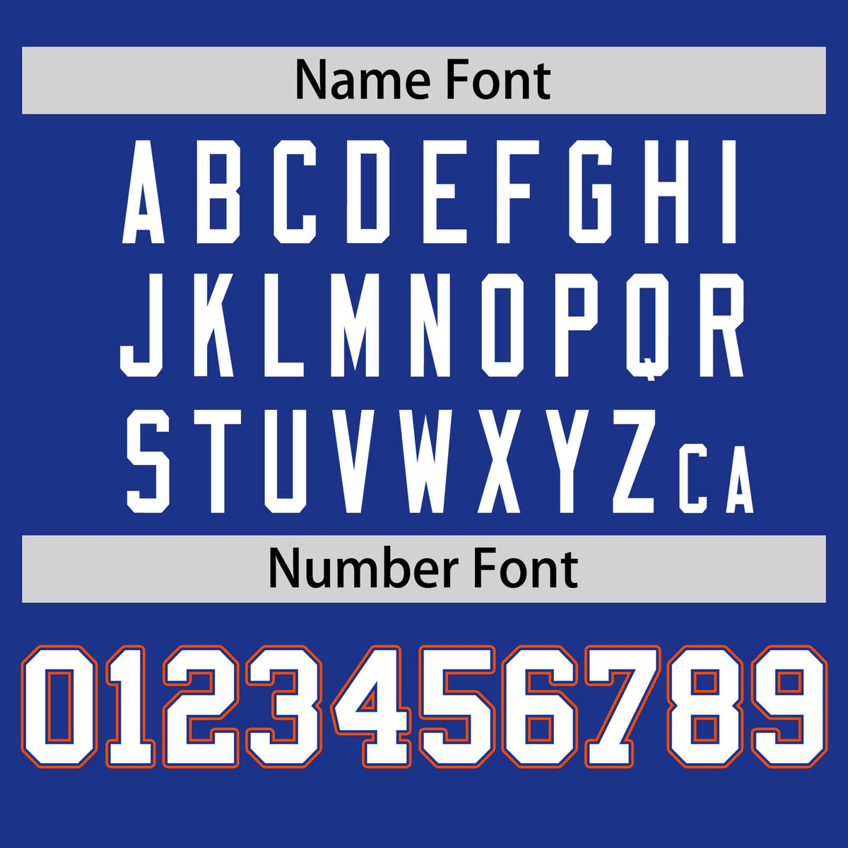 Custom Royal Blue Orange Raglan Sleeves Performance T-Shirt