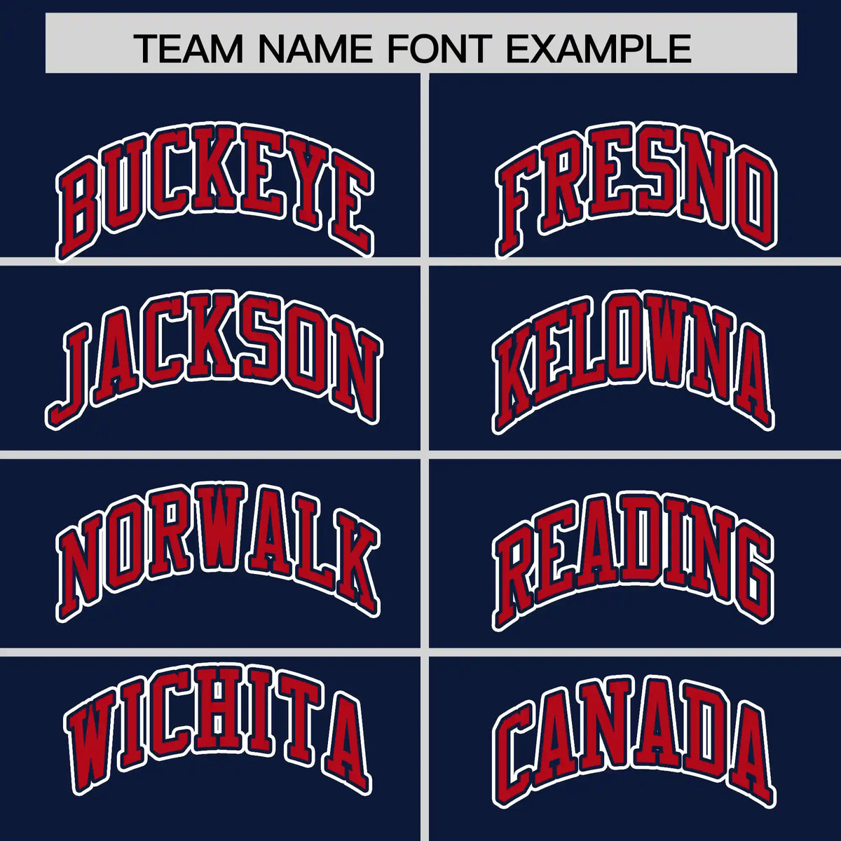 Custom Navy Red-White Performance T-Shirt