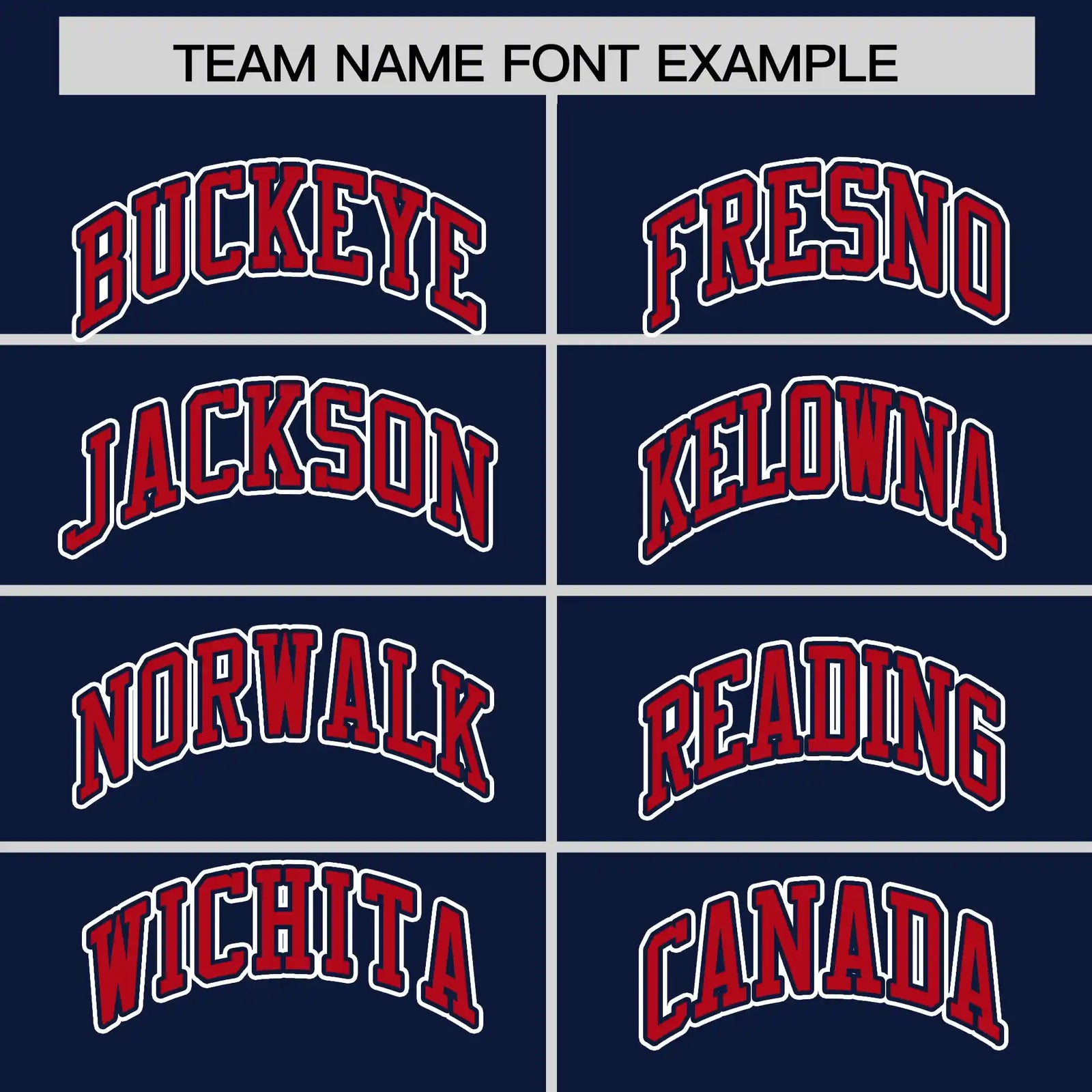Custom Navy Red-White Performance T-Shirt