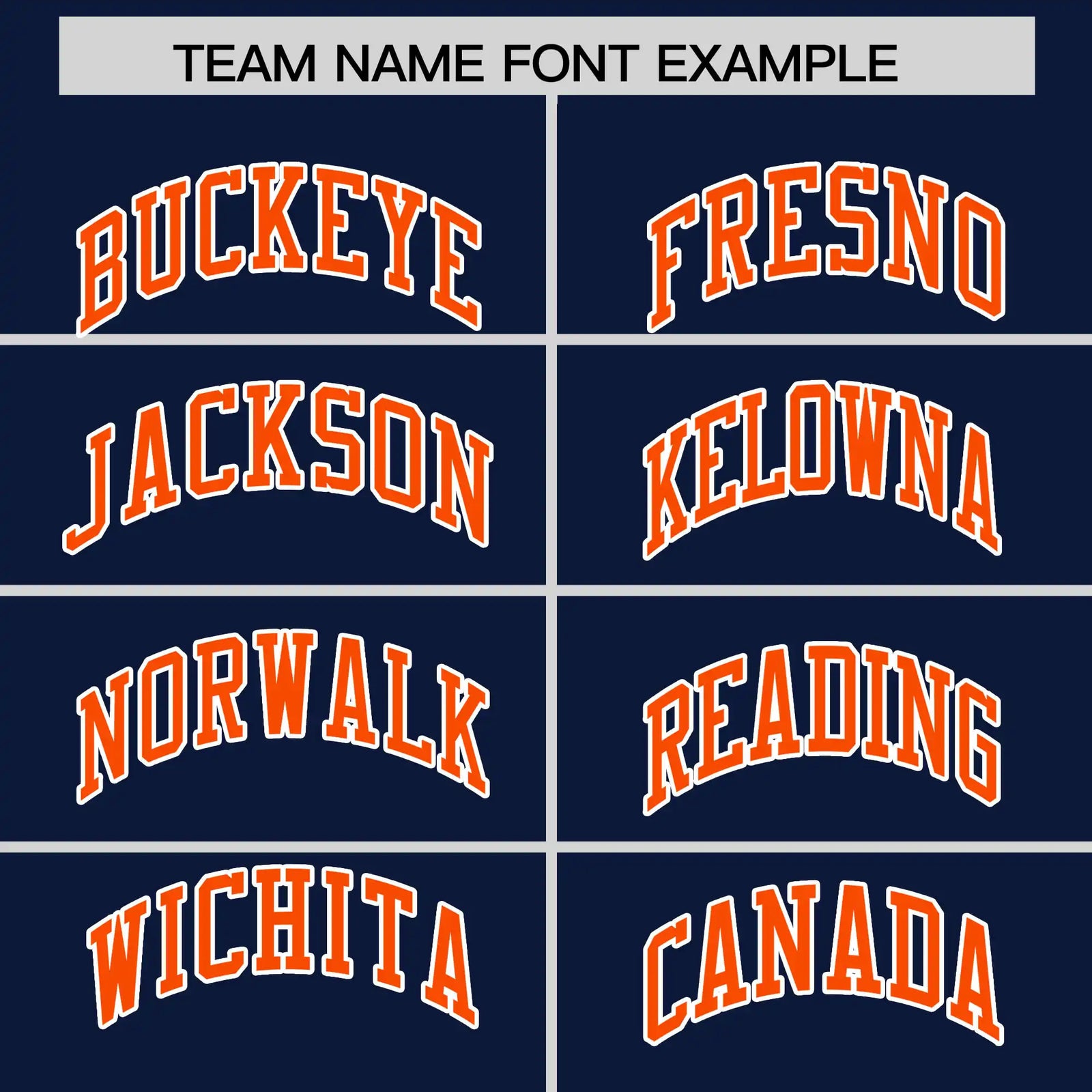 Custom Navy Orange-White Performance T-Shirt