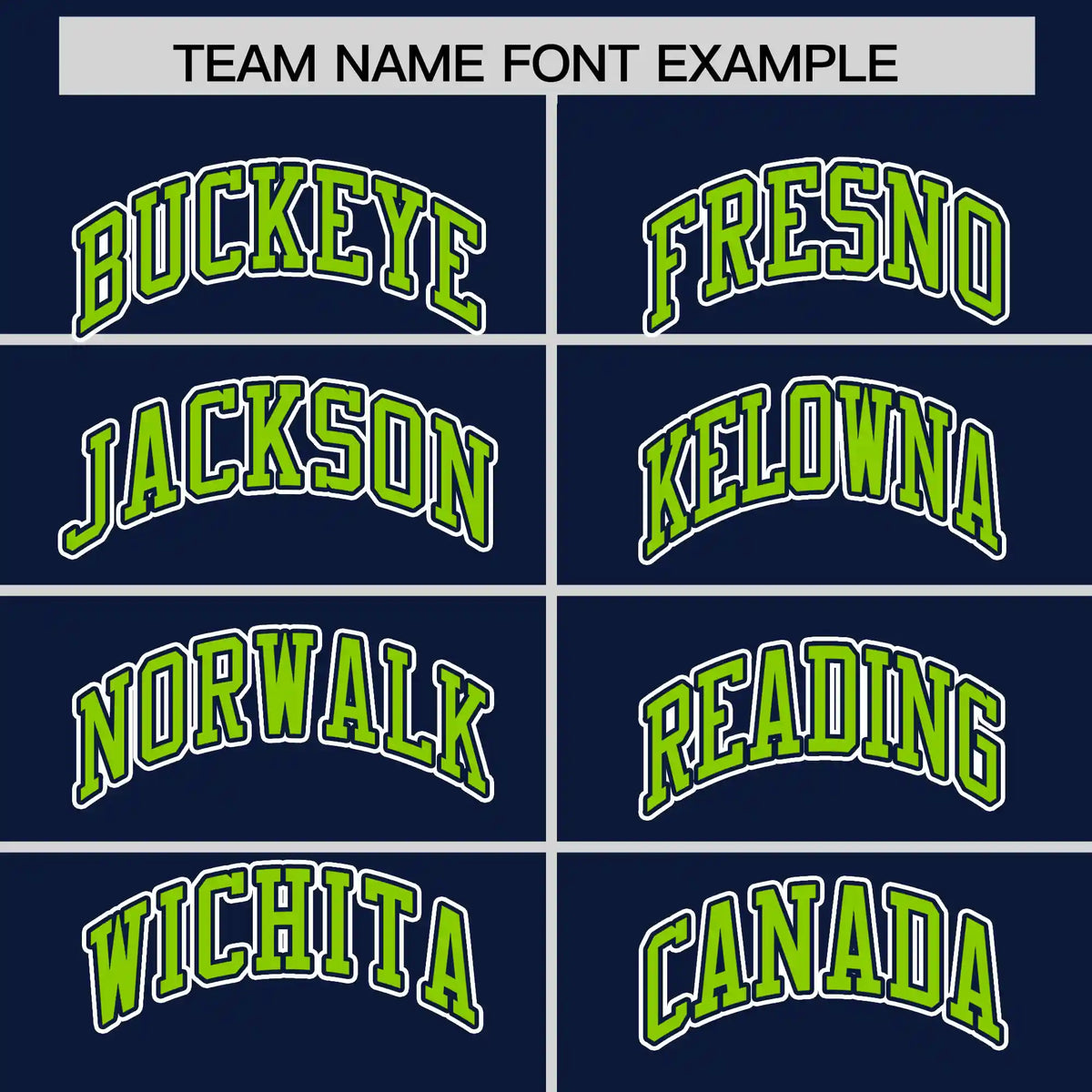 Custom Navy Neon Green-White Performance T-Shirt