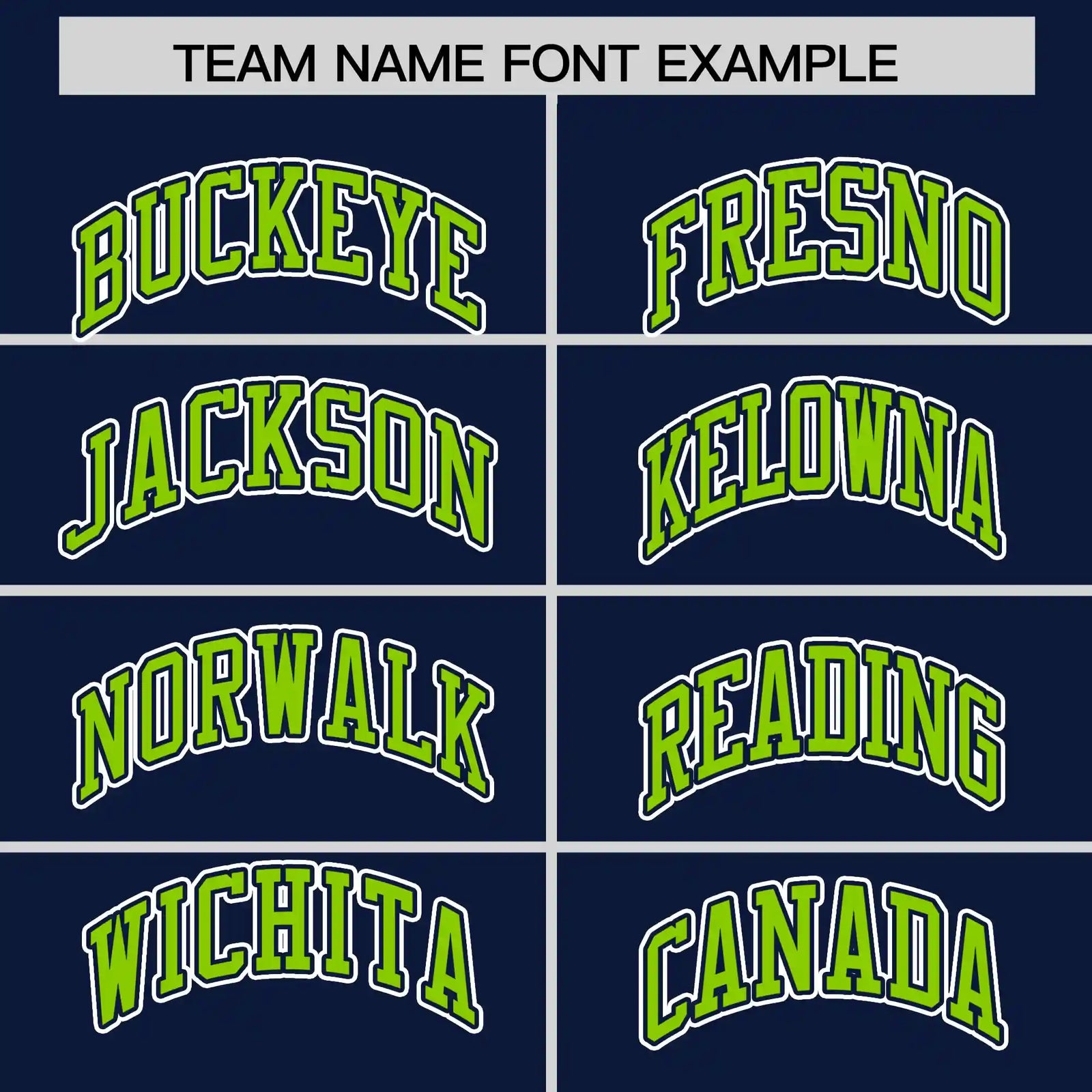 Custom Navy Neon Green-White Performance T-Shirt