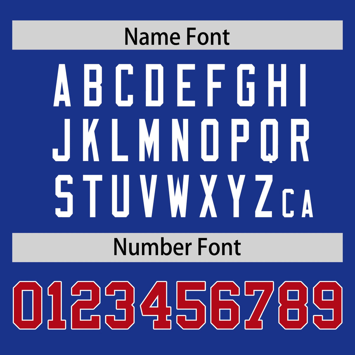 Custom Royal Blue Red-White Performance T-Shirt