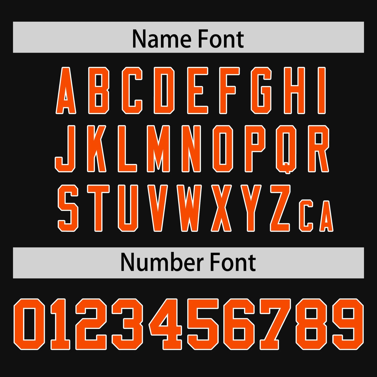 Custom Black Orange-White Performance T-Shirt