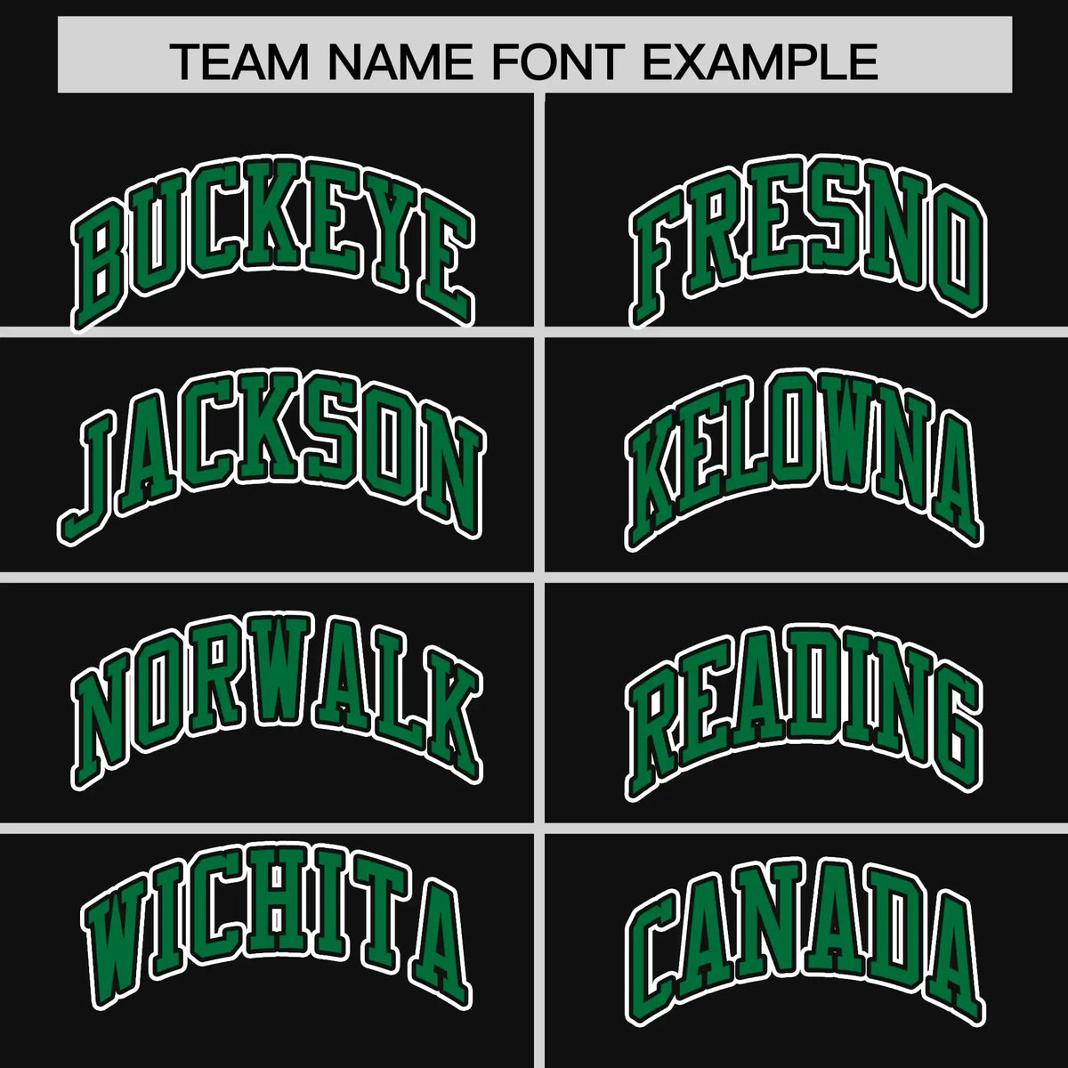 Custom Black Kelly Green-White Performance T-Shirt