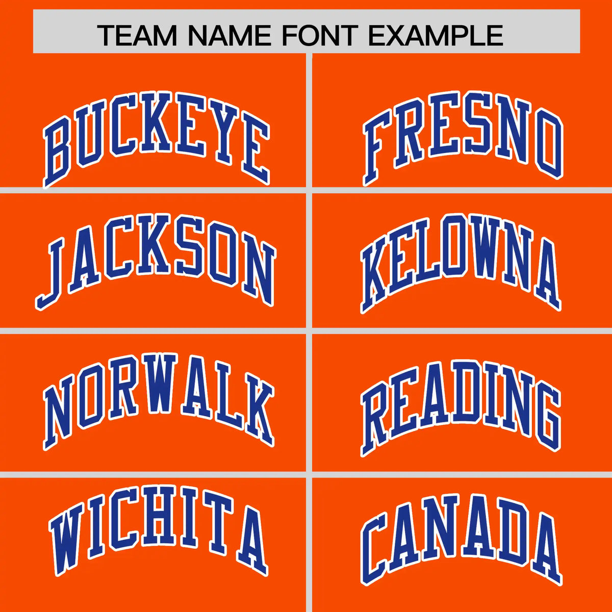 Custom Orange Royal Blue-White Performance T-Shirt