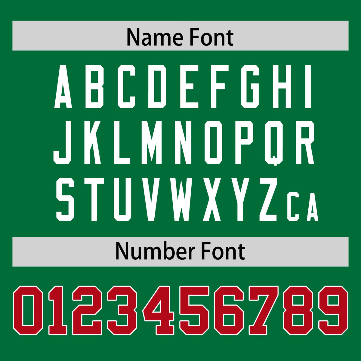 Custom Kelly Green Red-White Performance T-Shirt