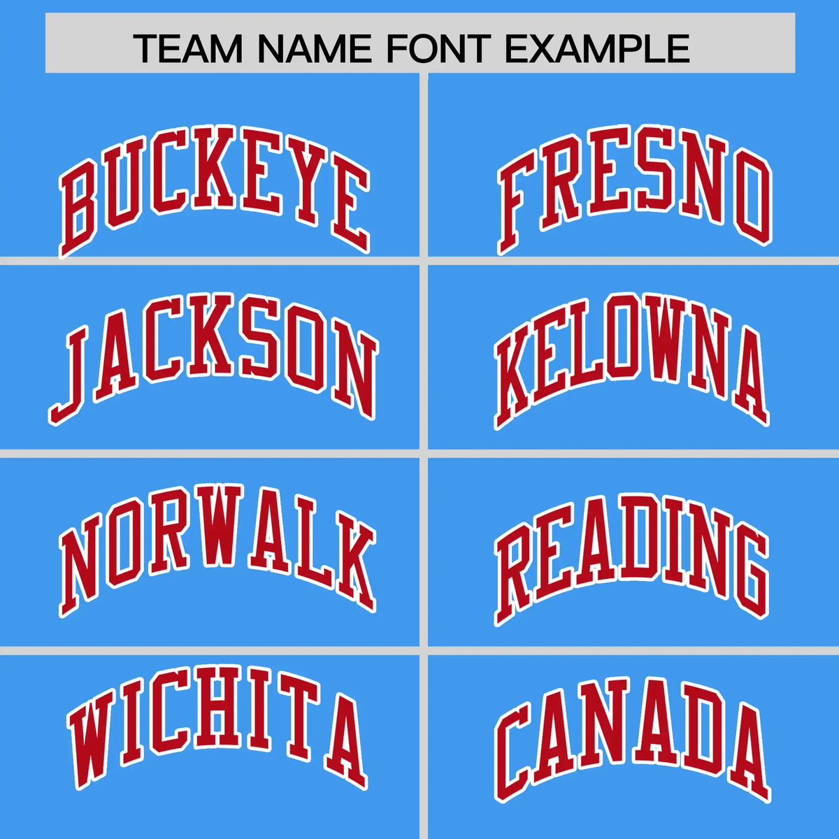 Custom Powder Blue Red-White Performance T-Shirt
