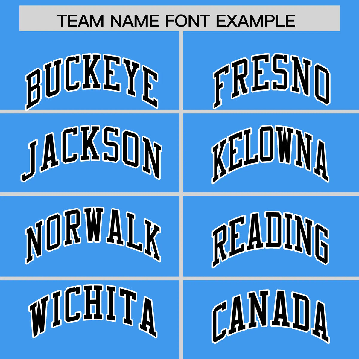 Custom Powder Blue Black-White Performance T-Shirt