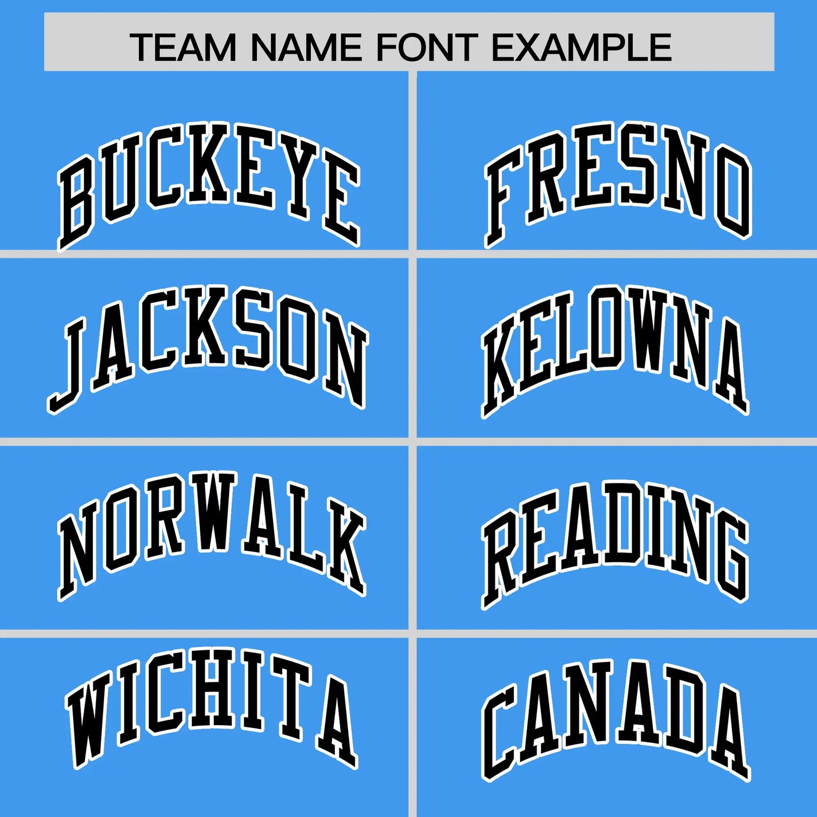 Custom Powder Blue Black-White Performance T-Shirt