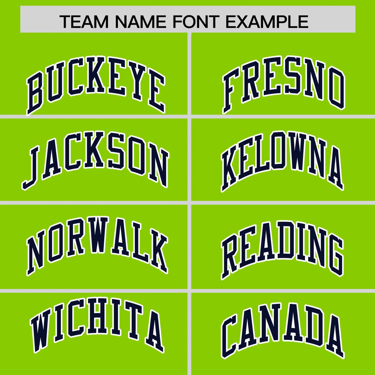 Custom Neon Green Navy-White Performance T-Shirt