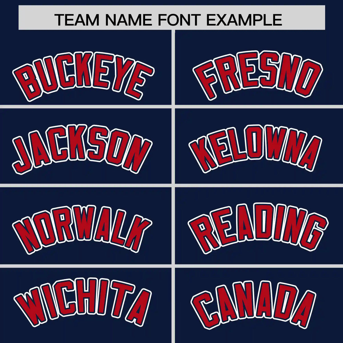 Custom Navy Red-White Performance T-Shirt