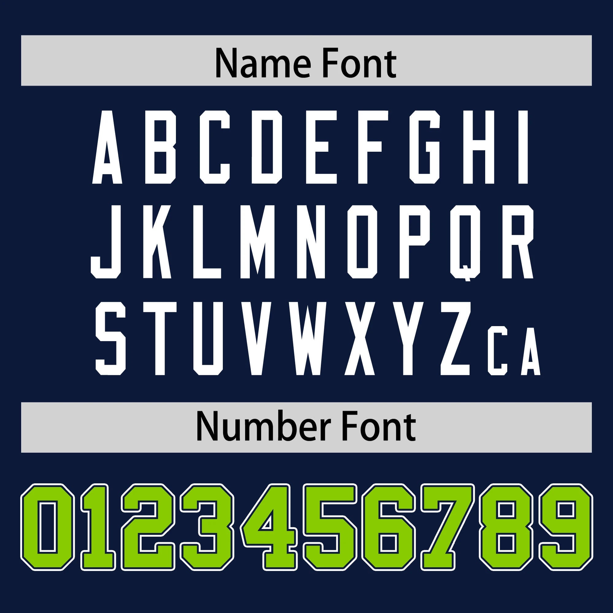 Custom Navy Neon Green-White Performance T-Shirt