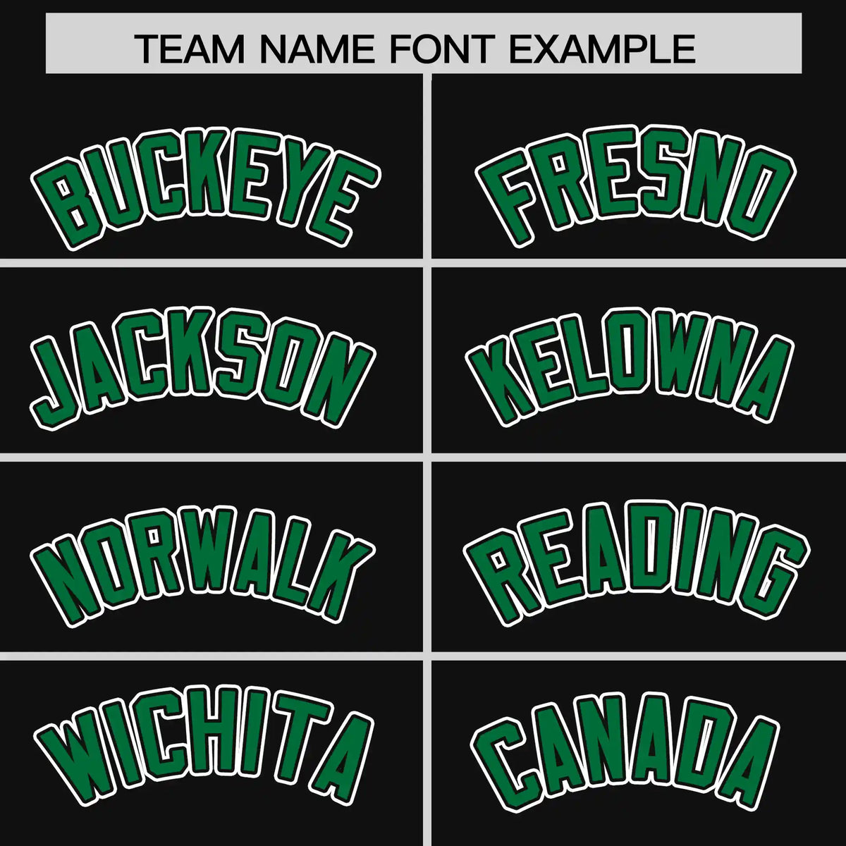 Custom Black Kelly Green-White Performance T-Shirt