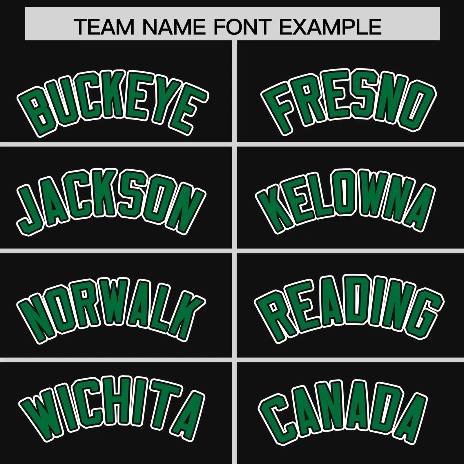 Custom Black Kelly Green-White Performance T-Shirt