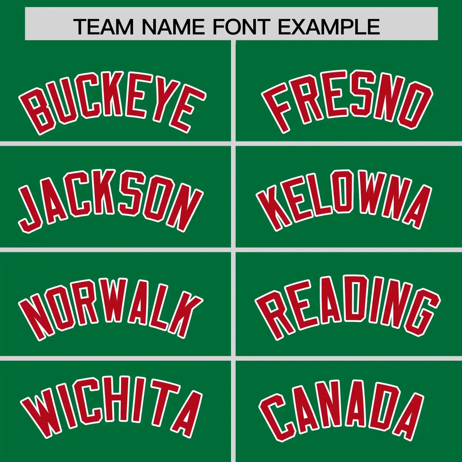 Custom Kelly Green Red-White Performance T-Shirt