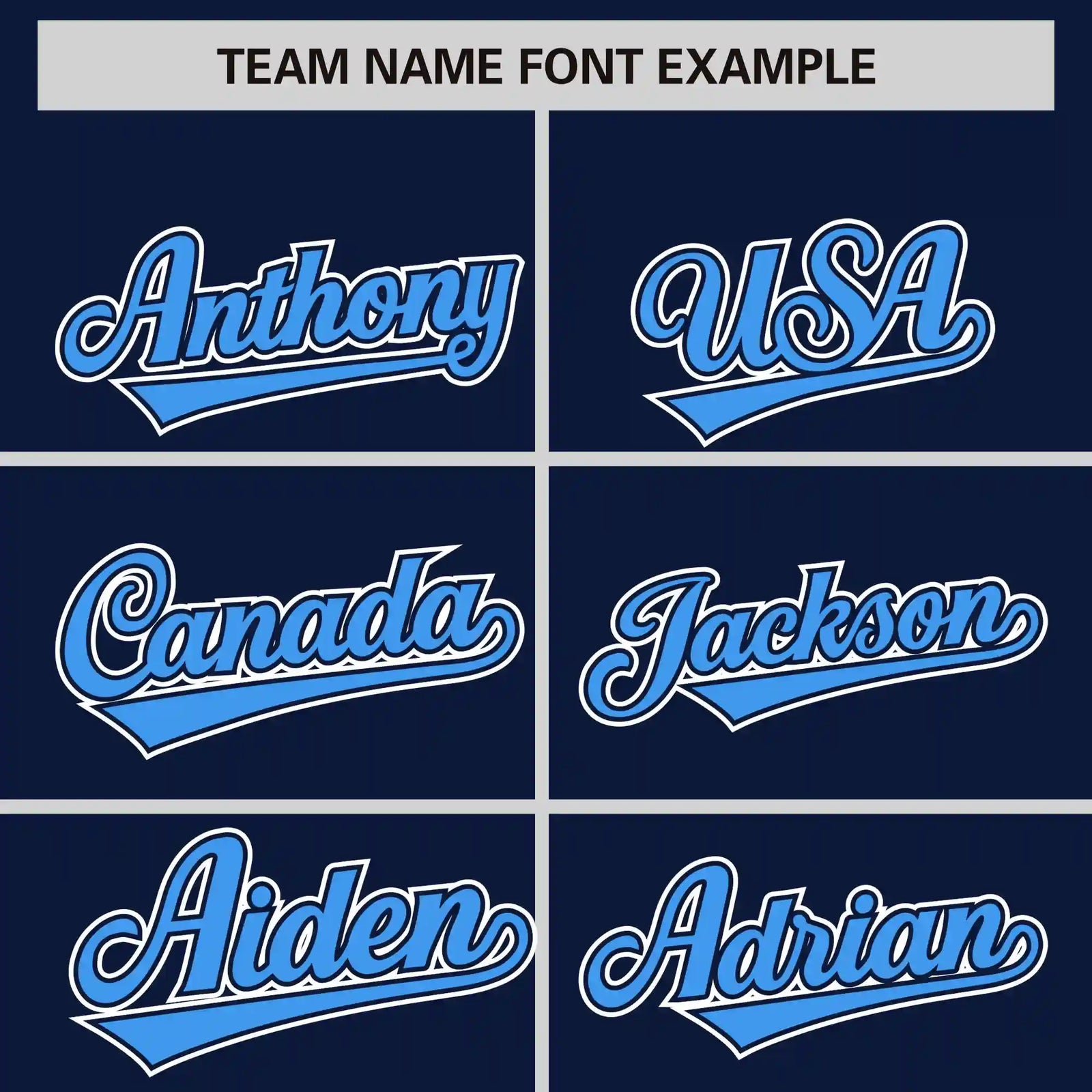 Custom Navy Powder Blue-White Performance T-Shirt