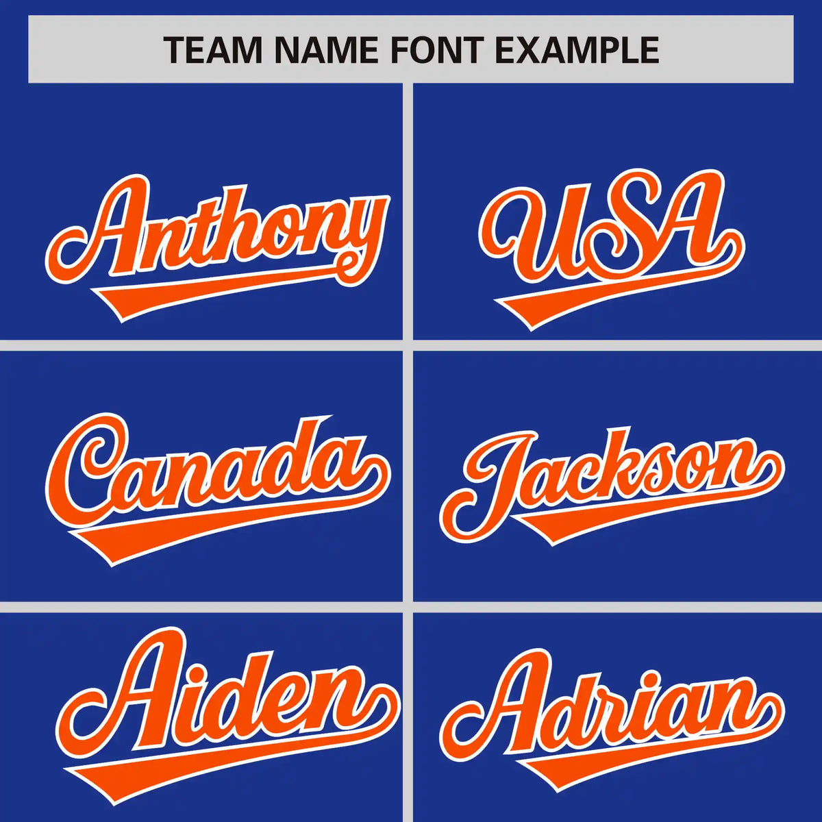 Custom Royal Blue Orange-White Performance T-Shirt
