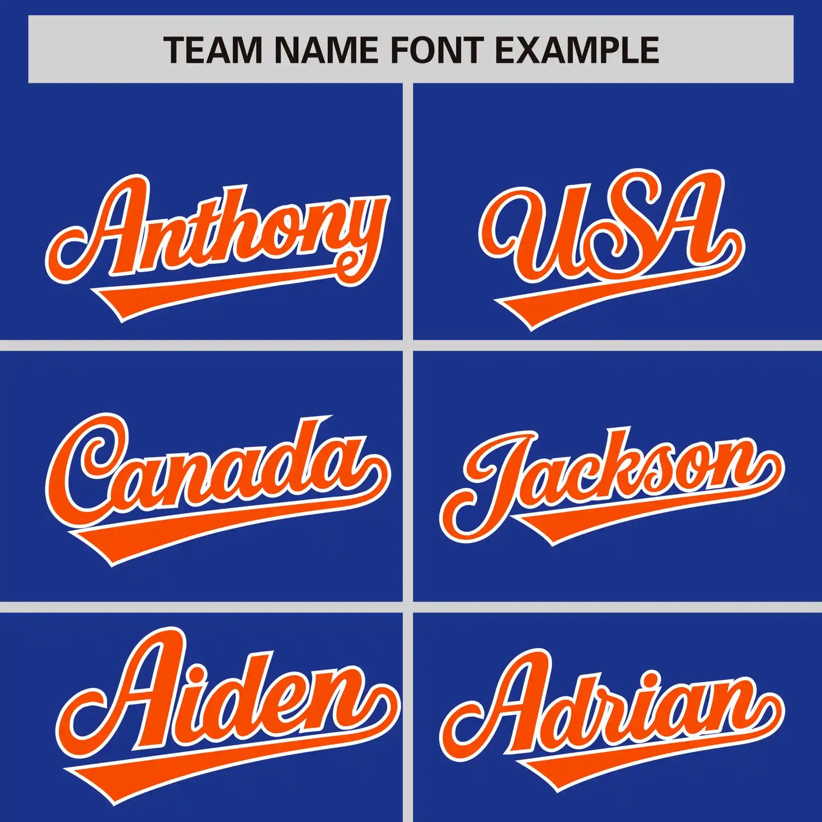 Custom Royal Blue Orange-White Performance T-Shirt