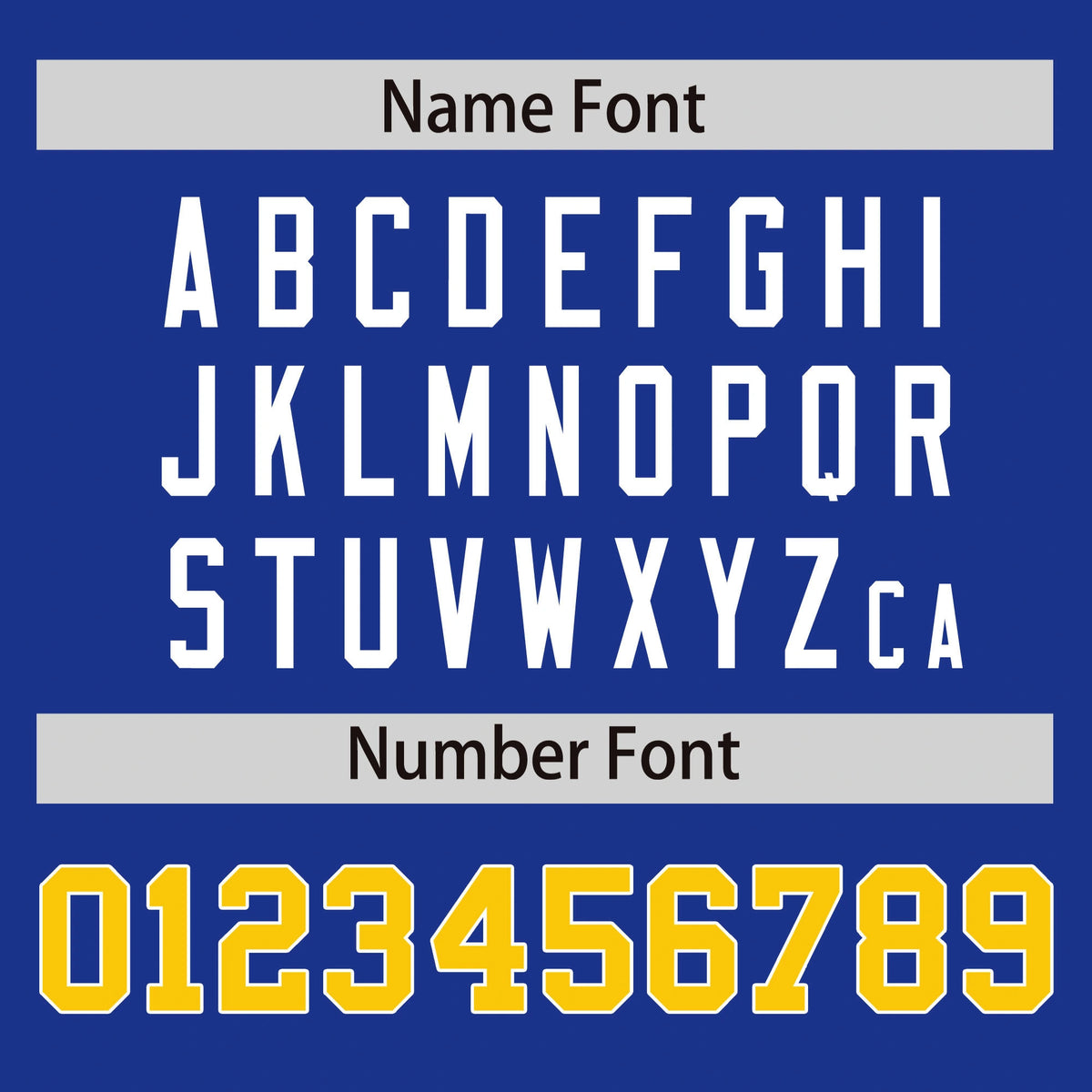 Custom Royal Blue Gold01-White Performance T-Shirt