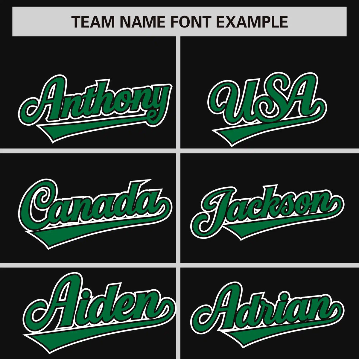 Custom Black Kelly Green-White Performance T-Shirt