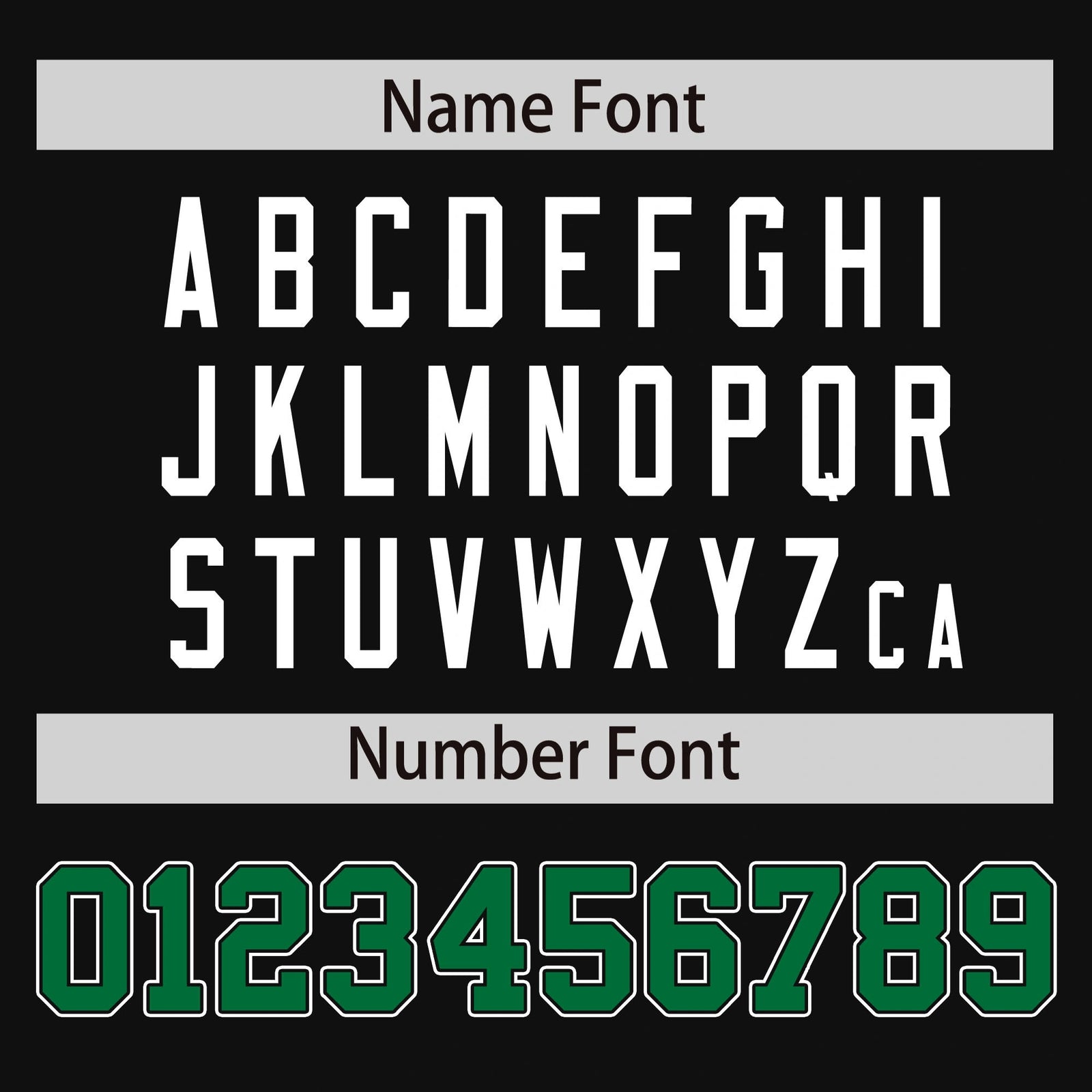 Custom Black Kelly Green-White Performance T-Shirt