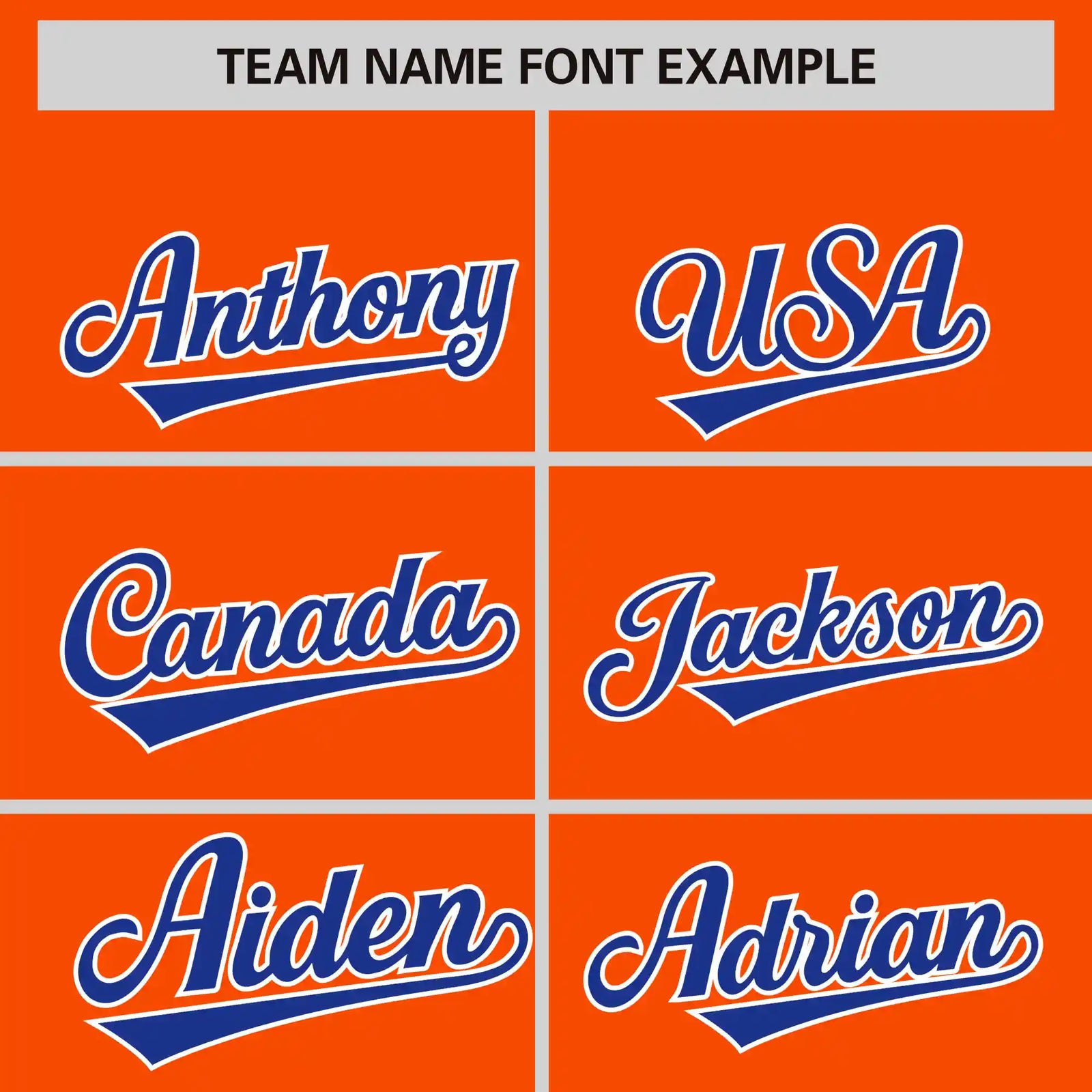 Custom Orange Royal Blue-White Performance T-Shirt