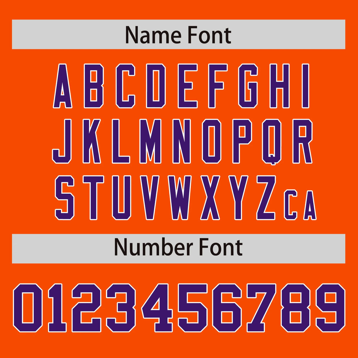 Custom Orange Purple-White Performance T-Shirt