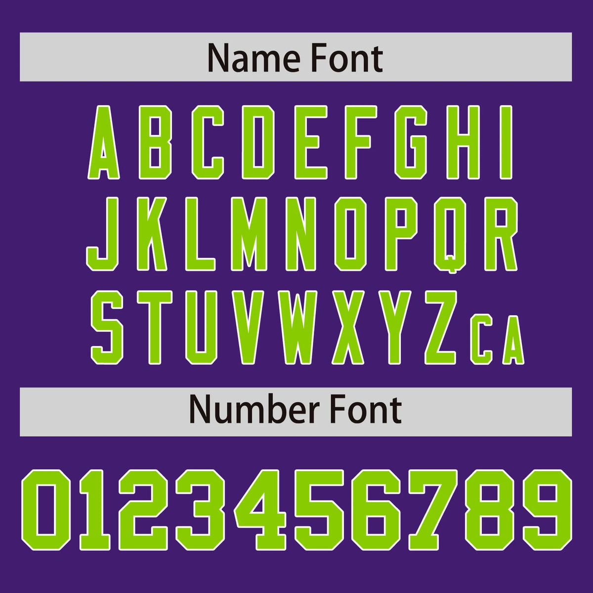 Custom Purple Neon Green-White Performance T-Shirt