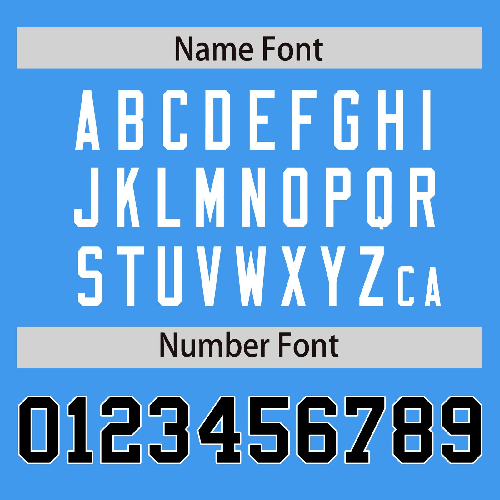 Custom Powder Blue Black-White Performance T-Shirt