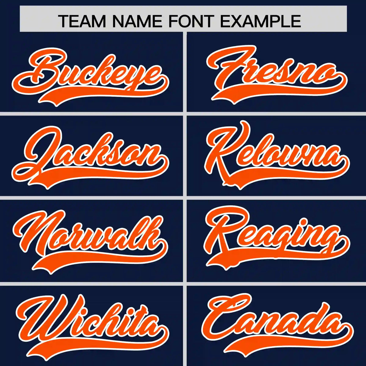 Custom Navy Orange-White Performance T-Shirt