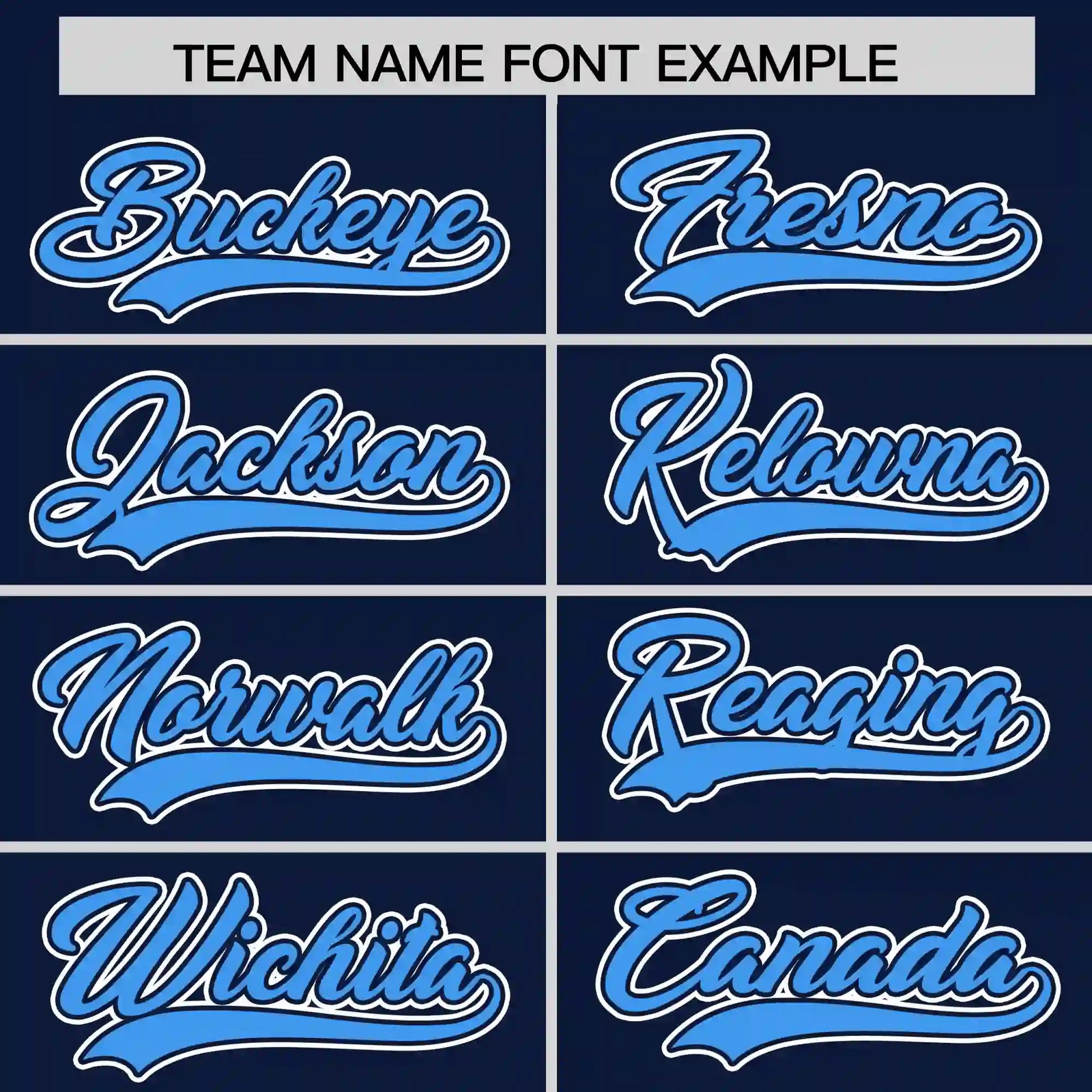 Custom Navy Powder Blue-White Performance T-Shirt