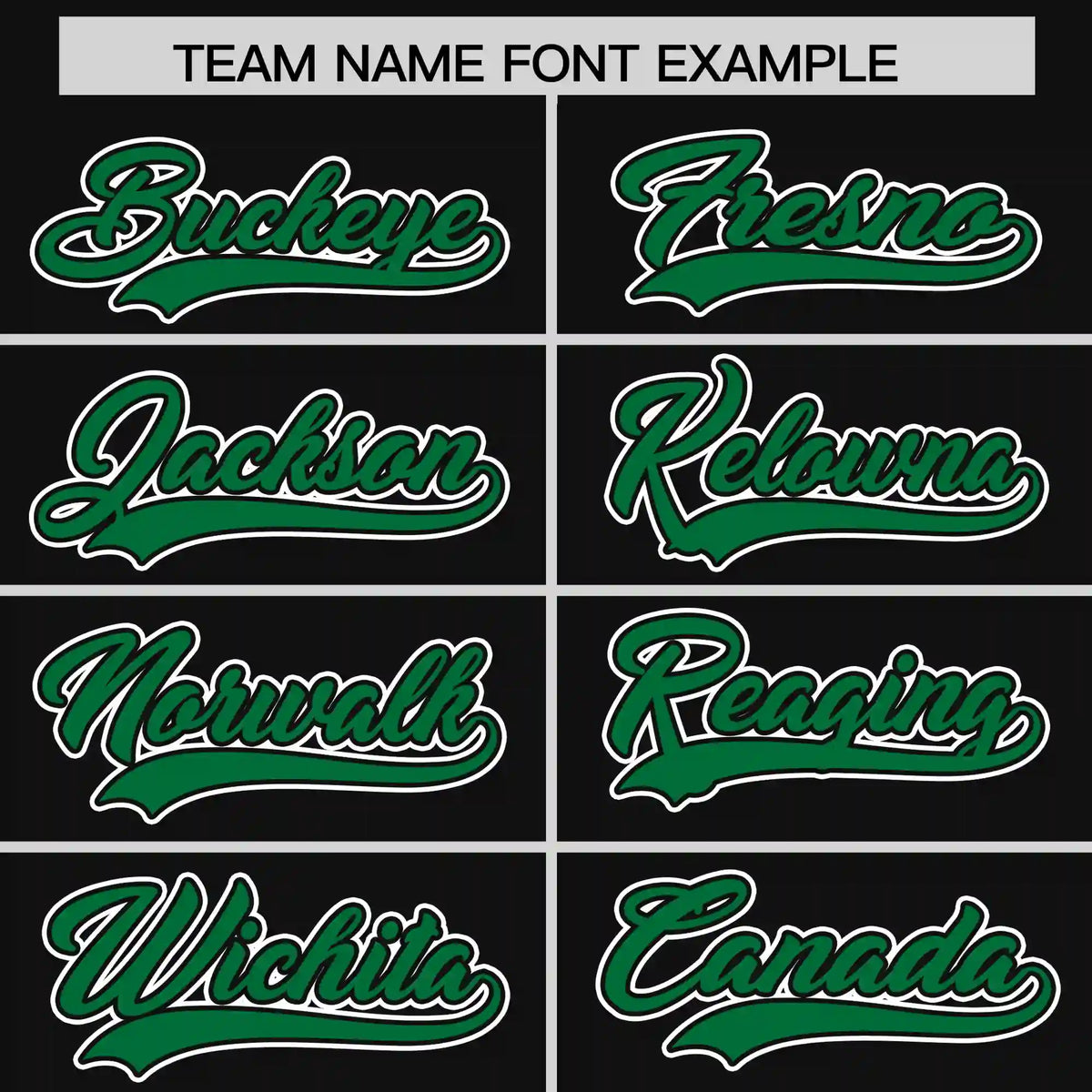 Custom Black Kelly Green-White Performance T-Shirt