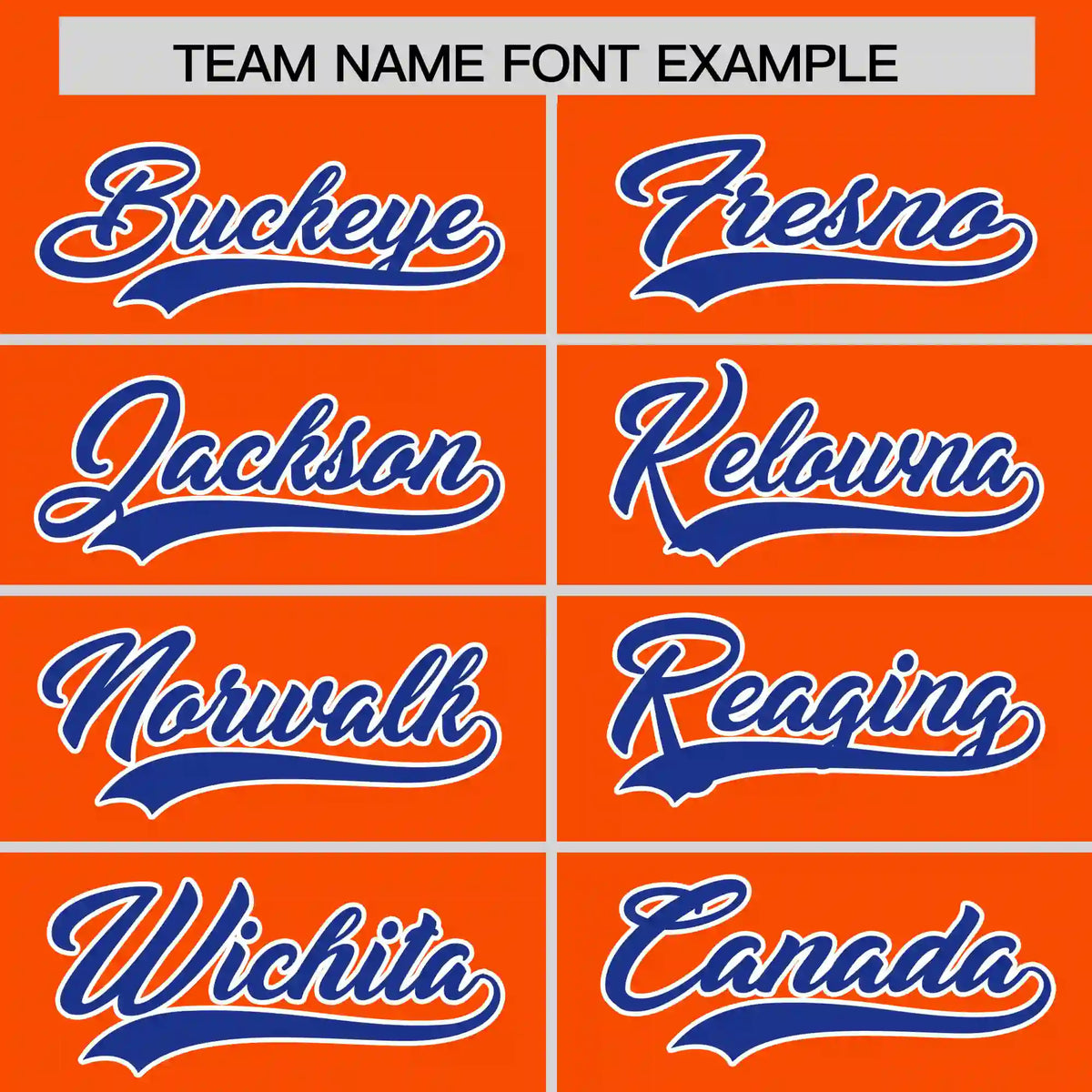 Custom Orange Royal Blue-White Performance T-Shirt