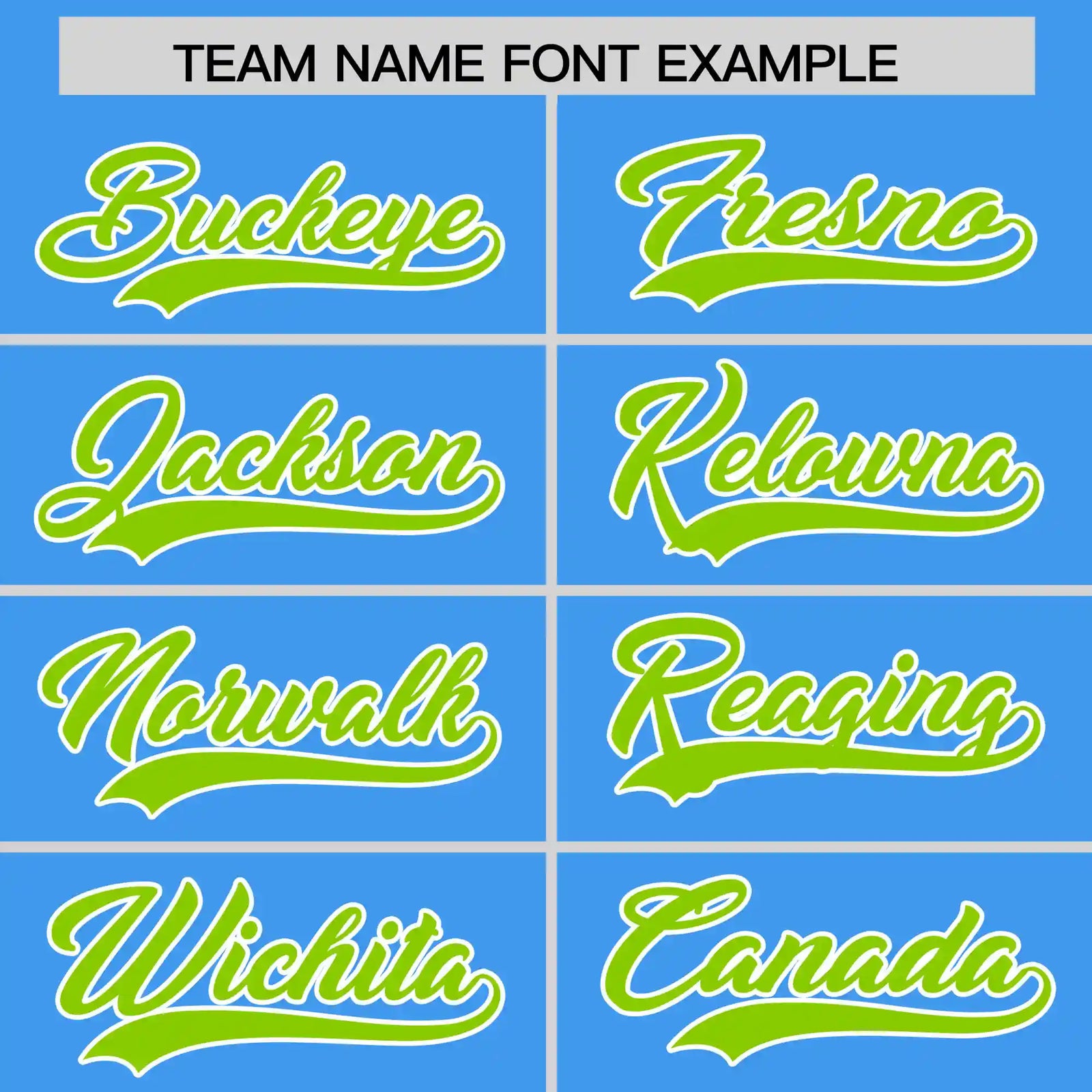 Custom Powder Blue Neon Green-White Performance T-Shirt