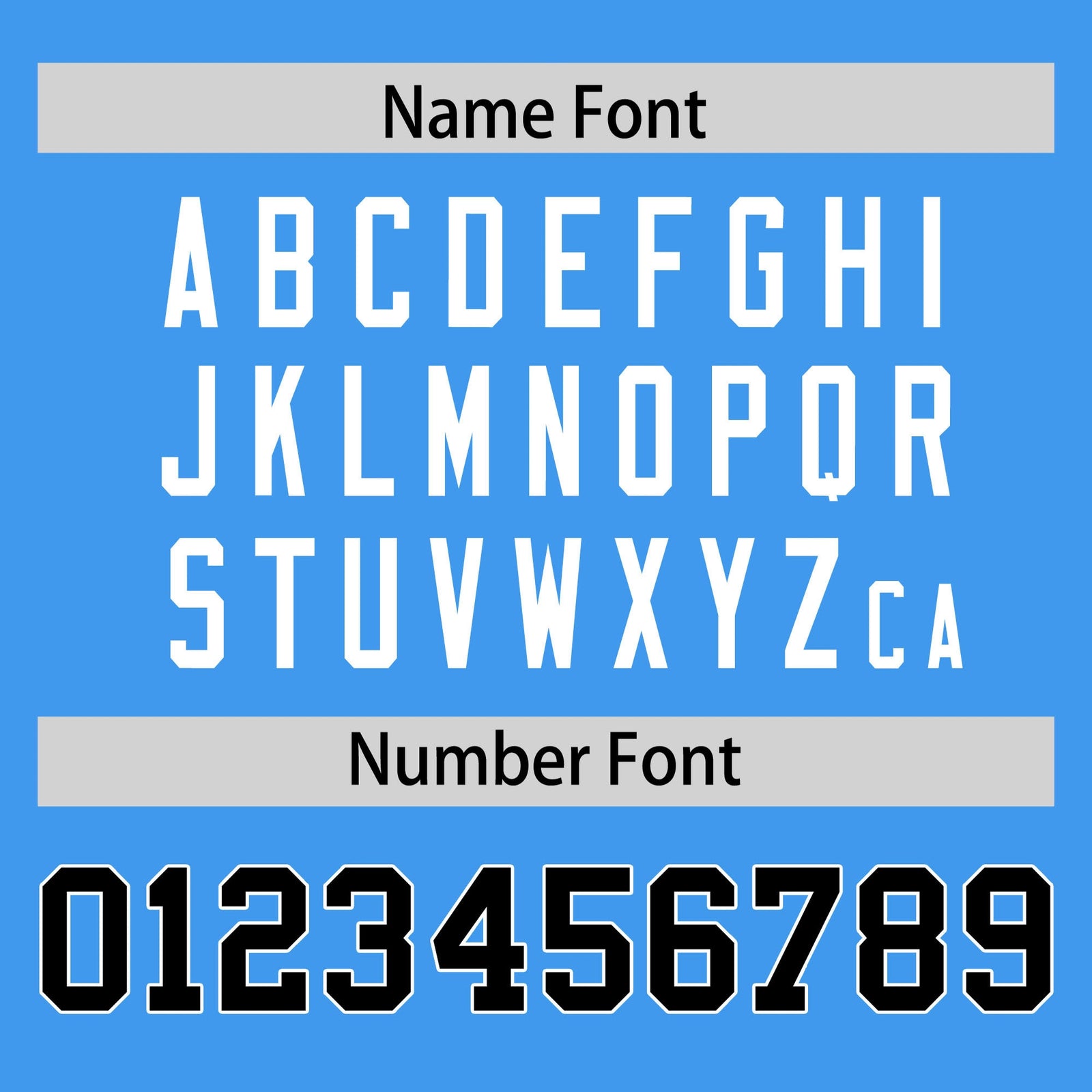 Custom Powder Blue Black-White Performance T-Shirt