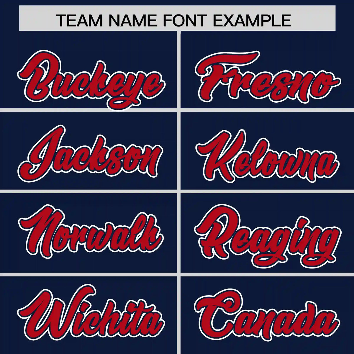 Custom Navy Red-White Performance T-Shirt