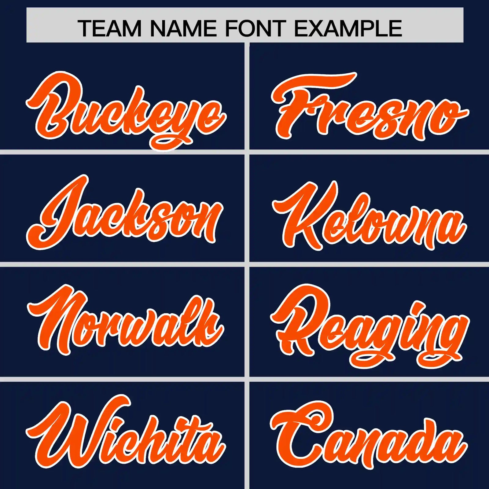 Custom Navy Orange-White Performance T-Shirt