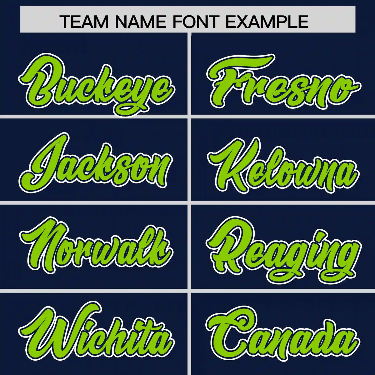 Custom Navy Neon Green-White Performance T-Shirt