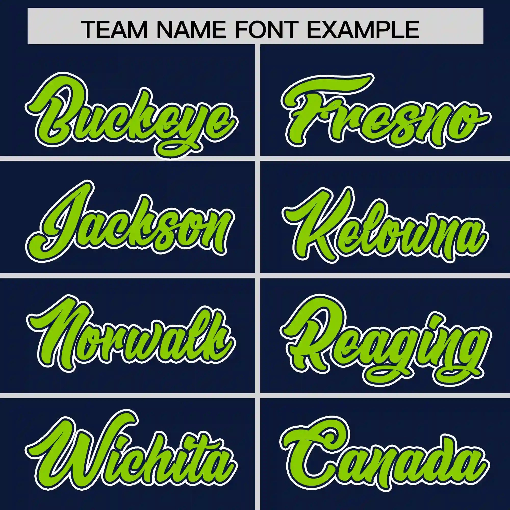 Custom Navy Neon Green-White Performance T-Shirt