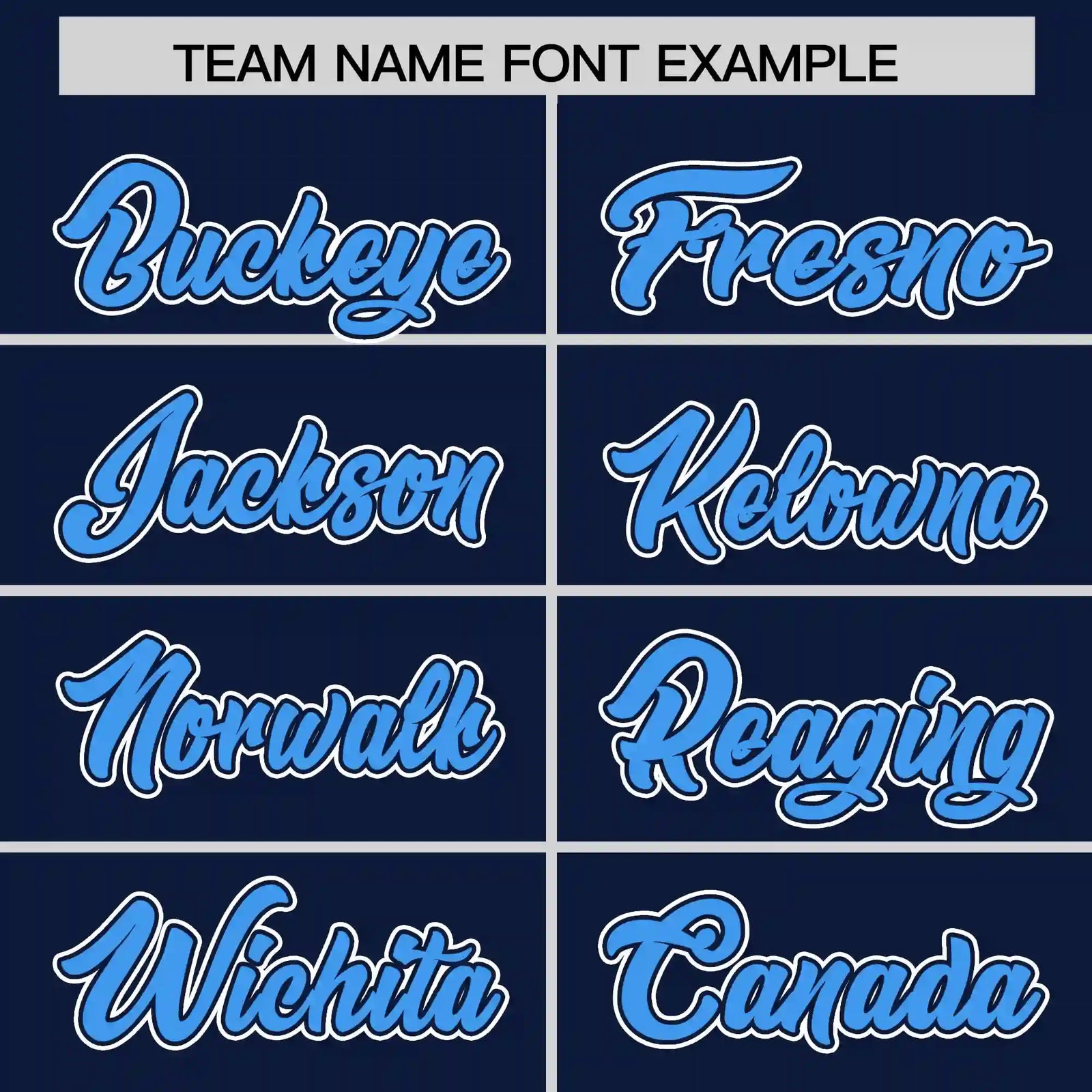 Custom Navy Powder Blue-White Performance T-Shirt