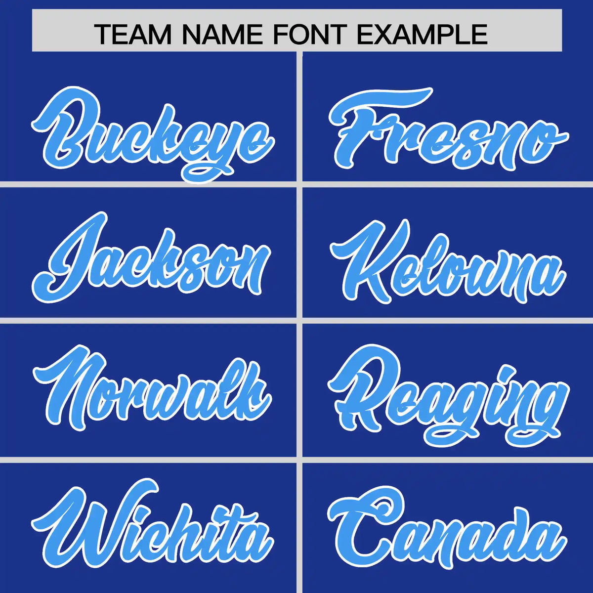 Custom Royal Blue Powder Blue-White Performance T-Shirt