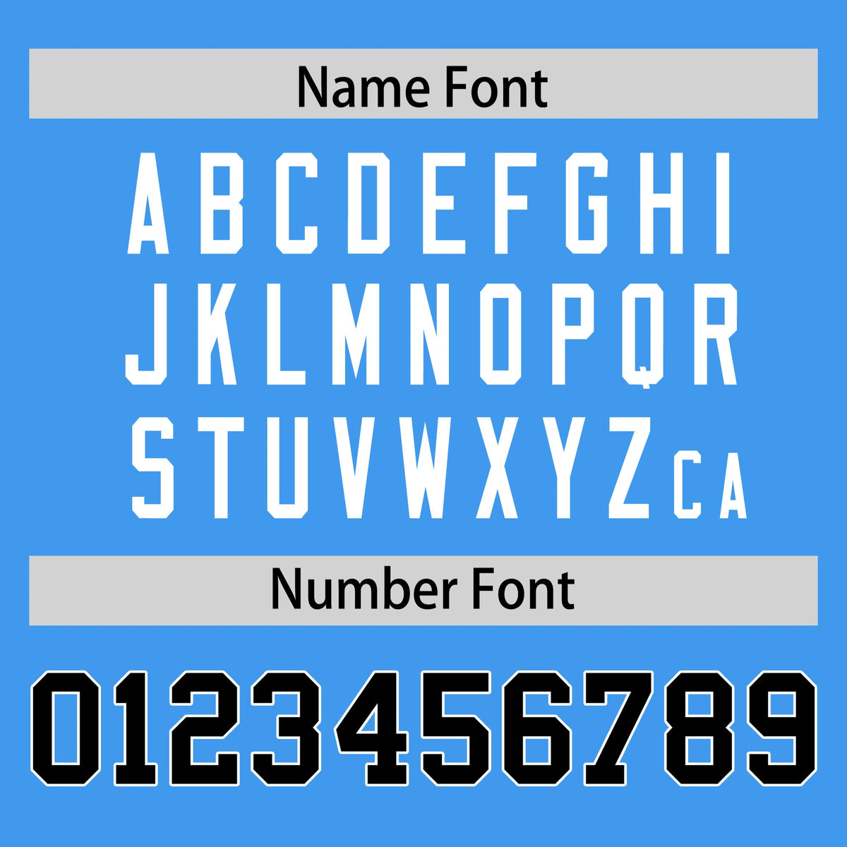 Custom Powder Blue Black-White Performance T-Shirt