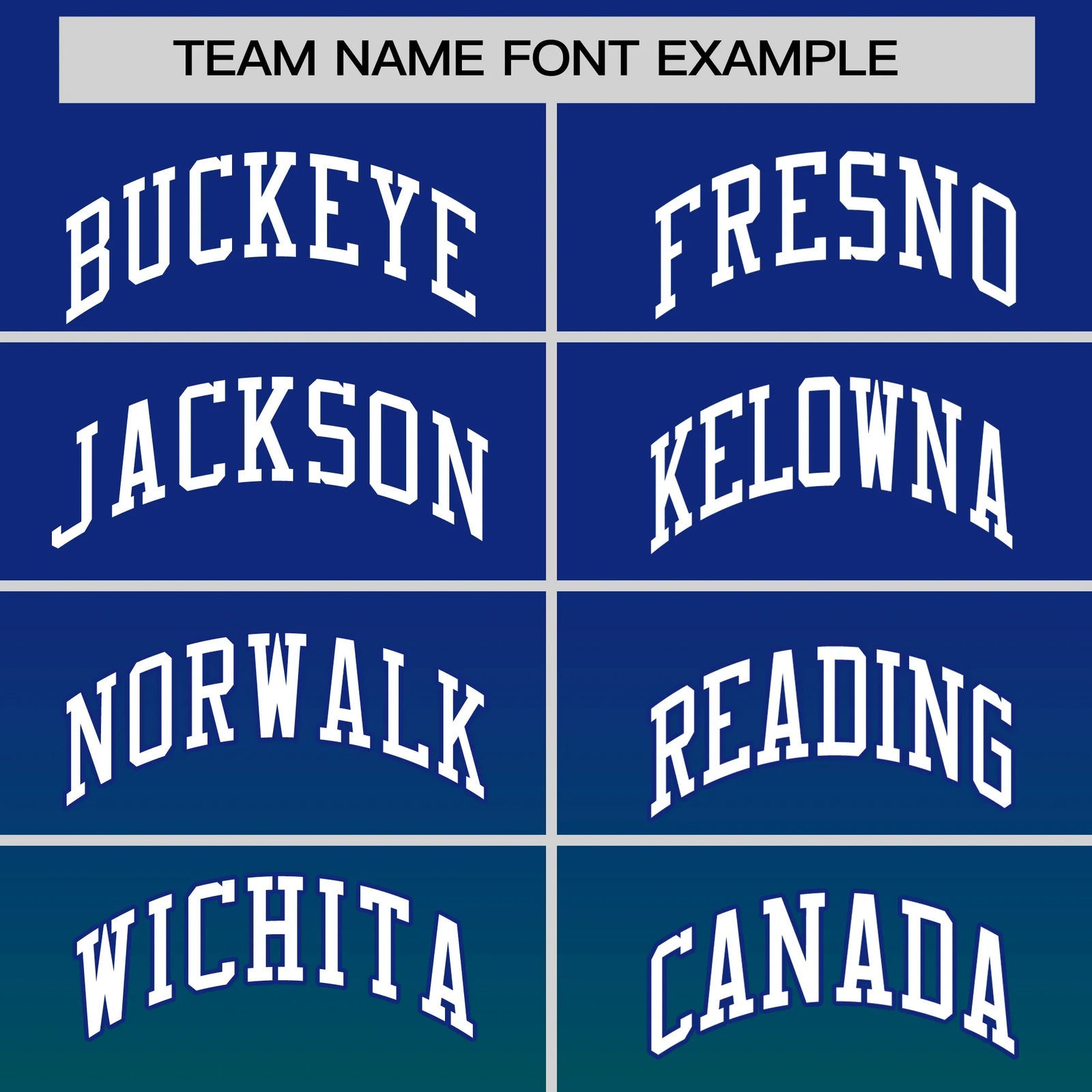Custom Royal Blue-Kelly Green Gradient Fashion Design Performance T-Shirt