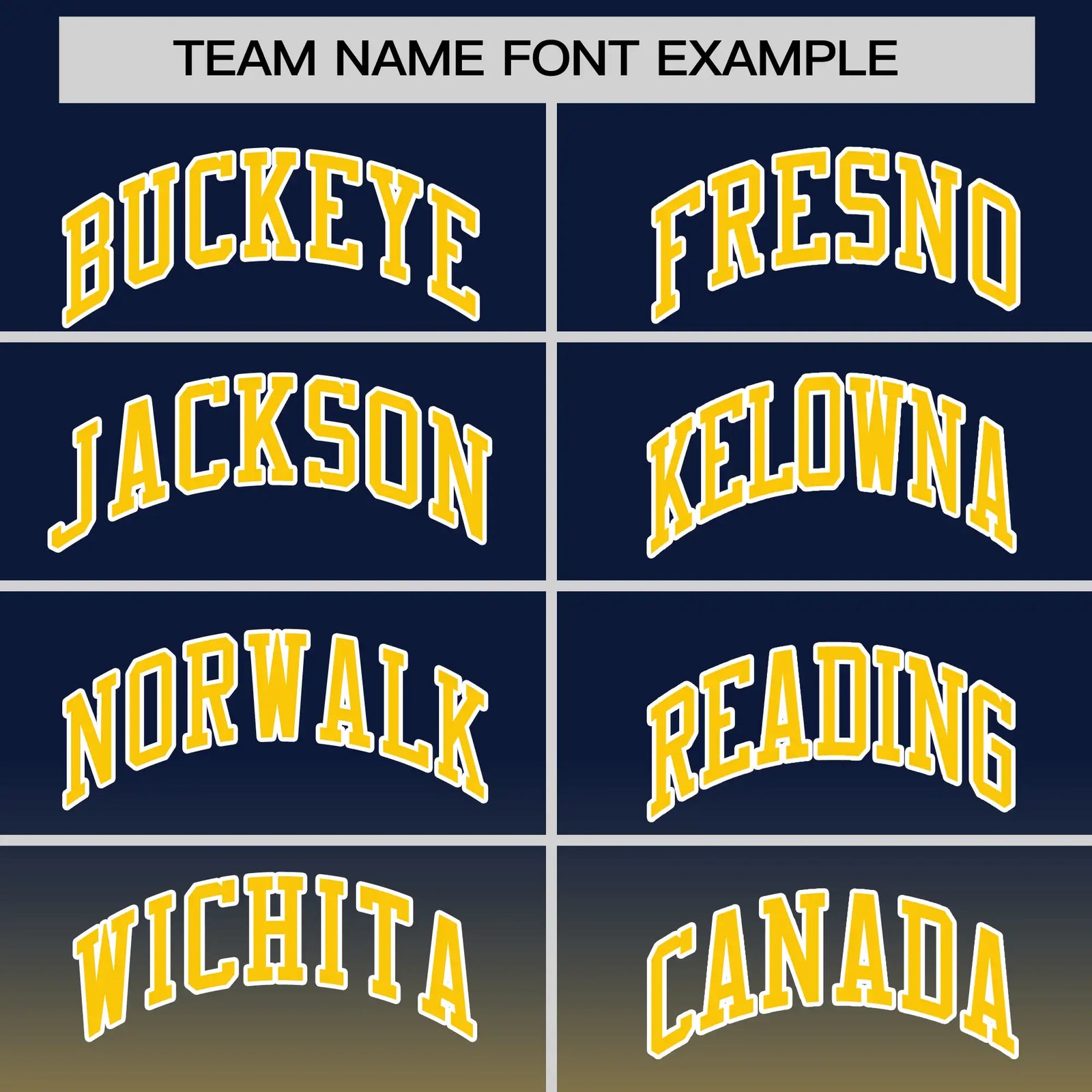 Custom Navy-Gold01 Gradient Fashion Design Performance T-Shirt