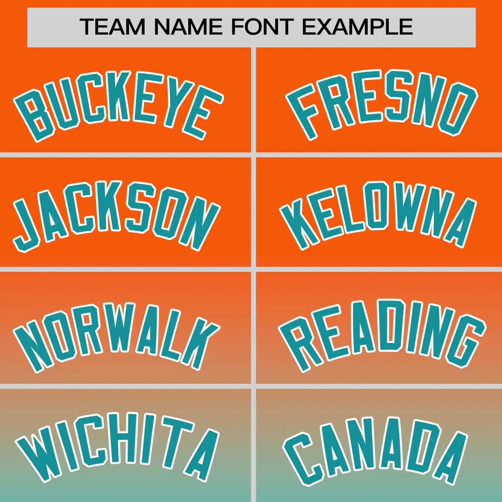 Custom Orange-Aqua Gradient Fashion Design Performance T-Shirt