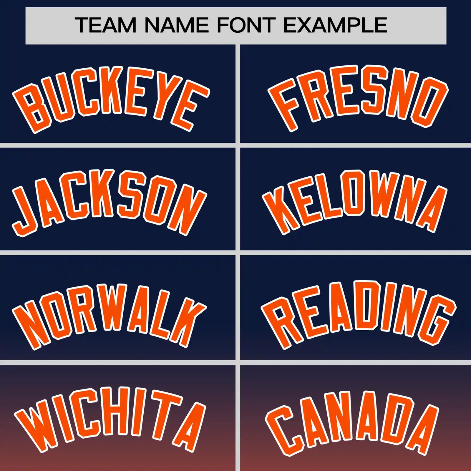 Custom Navy-Orange Gradient Fashion Design Performance T-Shirt