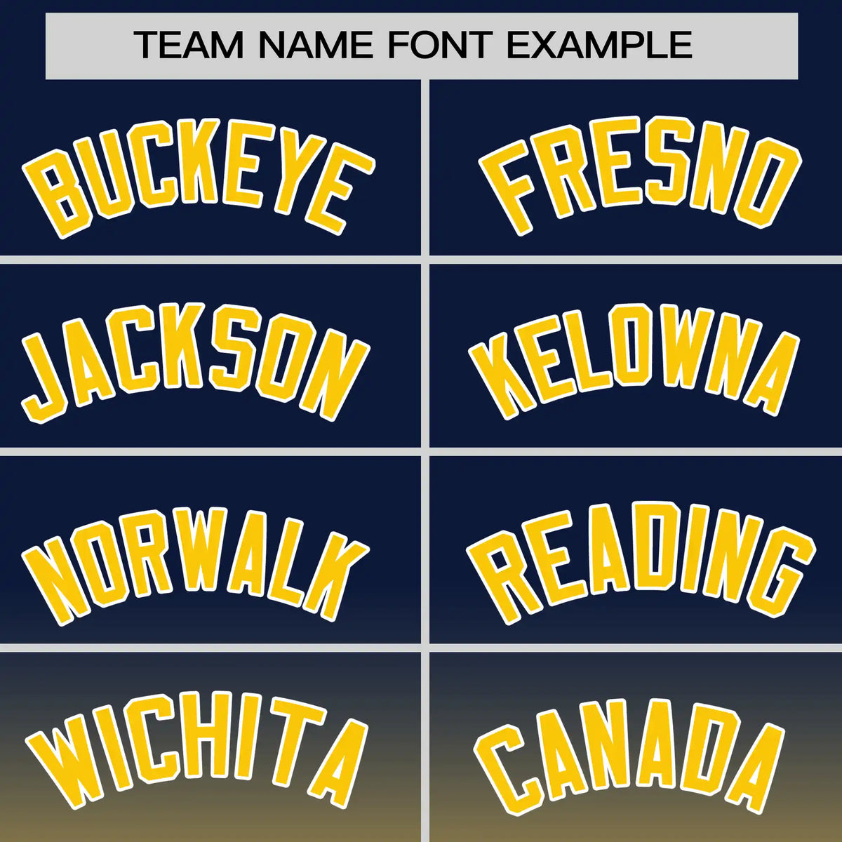 Custom Navy-Gold01 Gradient Fashion Design Performance T-Shirt