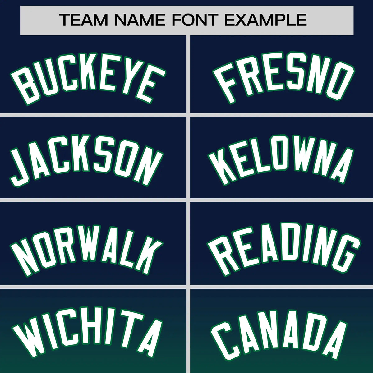 Custom Navy-Kelly Green Gradient Fashion Design Performance T-Shirt
