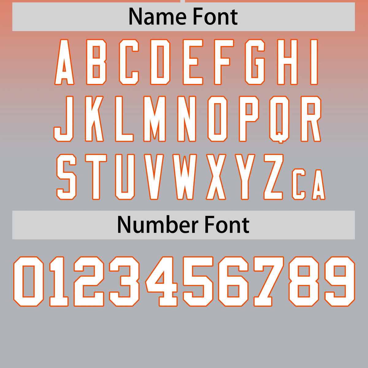 Custom Orange-Gray Gradient Fashion Design Performance T-Shirt